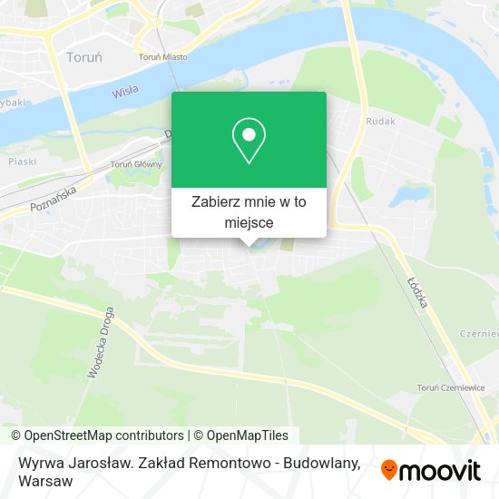 Mapa Wyrwa Jarosław. Zakład Remontowo - Budowlany