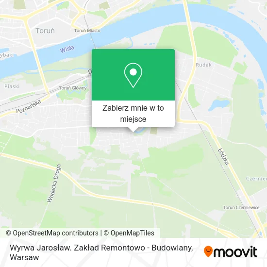 Mapa Wyrwa Jarosław. Zakład Remontowo - Budowlany