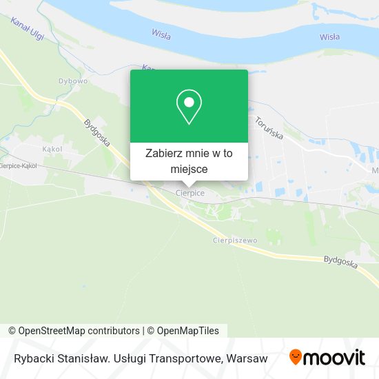 Mapa Rybacki Stanisław. Usługi Transportowe