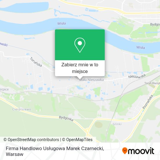 Mapa Firma Handlowo Usługowa Marek Czarnecki