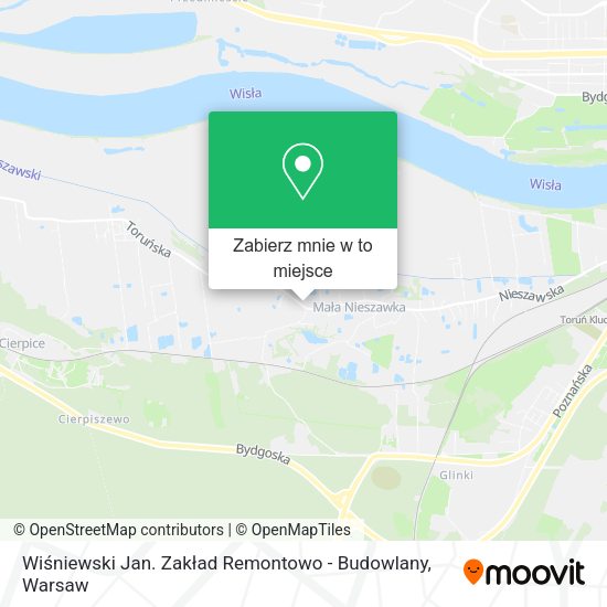 Mapa Wiśniewski Jan. Zakład Remontowo - Budowlany