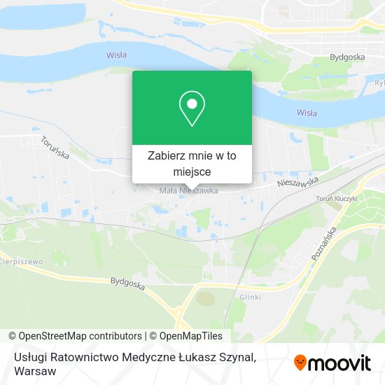 Mapa Usługi Ratownictwo Medyczne Łukasz Szynal