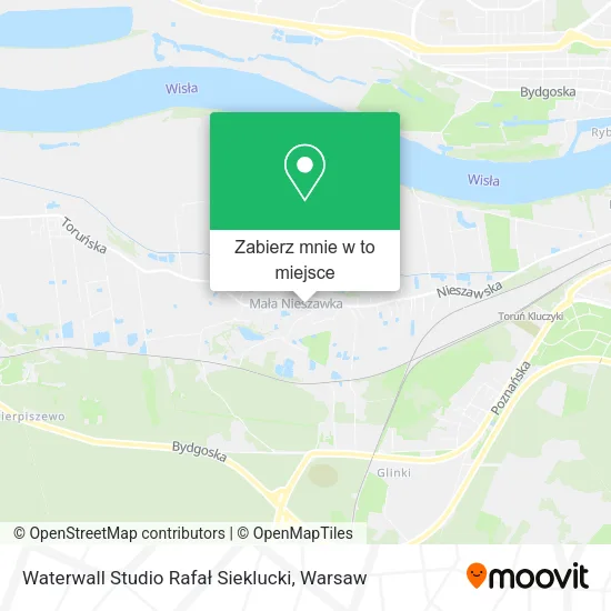 Mapa Waterwall Studio Rafał Sieklucki