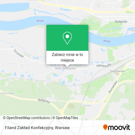 Mapa Filand Zakład Konfekcyjny