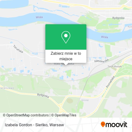 Mapa Izabela Gordon - Sieńko