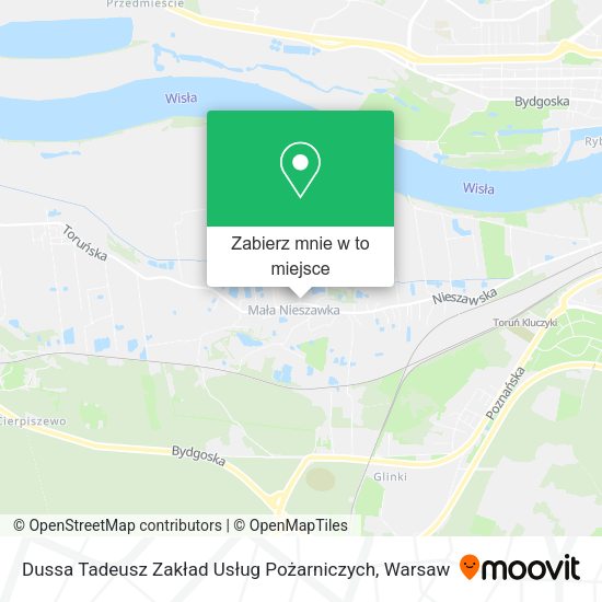 Mapa Dussa Tadeusz Zakład Usług Pożarniczych