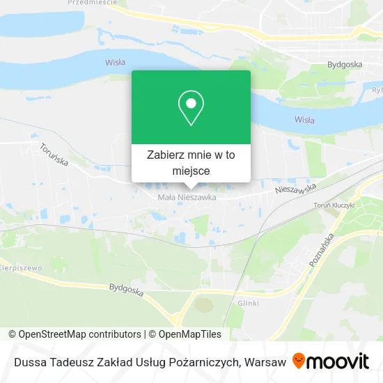 Mapa Dussa Tadeusz Zakład Usług Pożarniczych