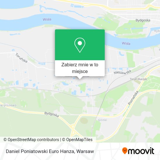 Mapa Daniel Poniatowski Euro Hanza