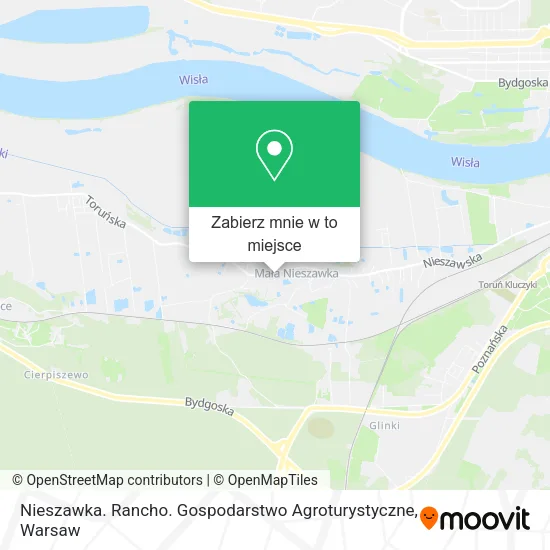 Mapa Nieszawka. Rancho. Gospodarstwo Agroturystyczne
