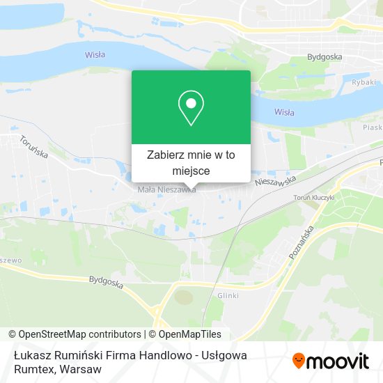 Mapa Łukasz Rumiński Firma Handlowo - Usłgowa Rumtex