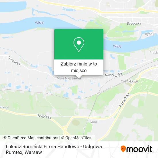 Mapa Łukasz Rumiński Firma Handlowo - Usłgowa Rumtex