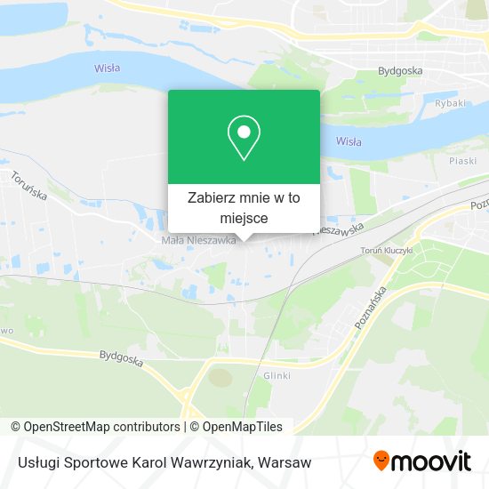 Mapa Usługi Sportowe Karol Wawrzyniak