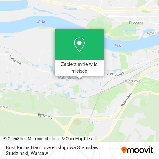 Mapa Bost Firma Handlowo-Usługowa Stanisław Studziński