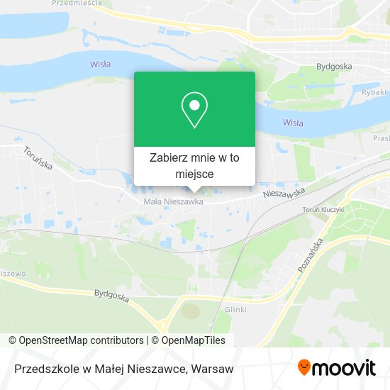 Mapa Przedszkole w Małej Nieszawce