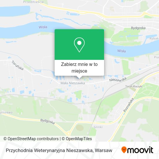 Mapa Przychodnia Weterynaryjna Nieszawska