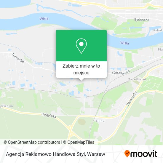 Mapa Agencja Reklamowo Handlowa Styl