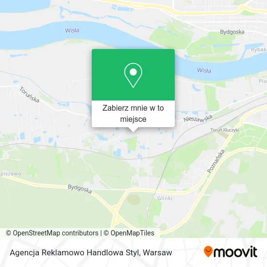 Mapa Agencja Reklamowo Handlowa Styl
