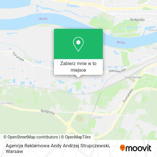 Mapa Agencja Reklamowa Andy Andrzej Strupczewski