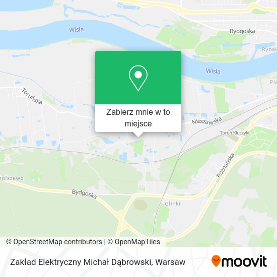 Mapa Zakład Elektryczny Michał Dąbrowski