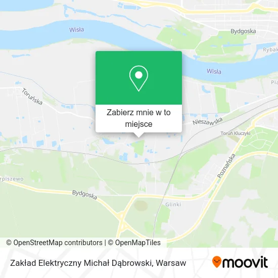 Mapa Zakład Elektryczny Michał Dąbrowski