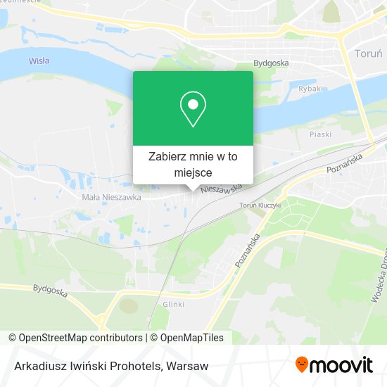 Mapa Arkadiusz Iwiński Prohotels