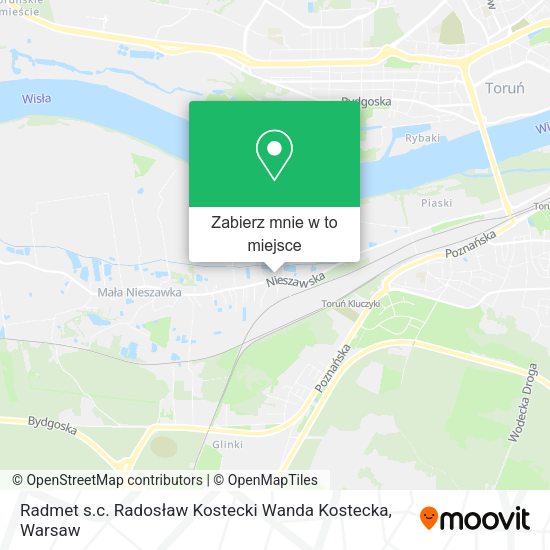 Mapa Radmet s.c. Radosław Kostecki Wanda Kostecka