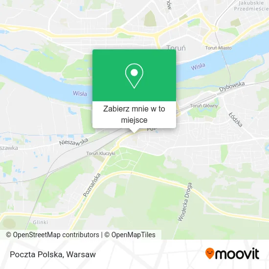 Mapa Poczta Polska