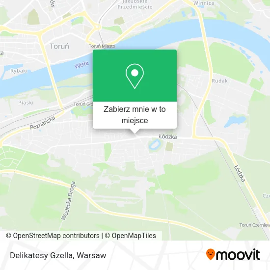 Mapa Delikatesy Gzella