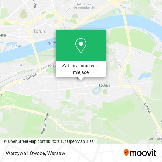 Mapa Warzywa i Owoce