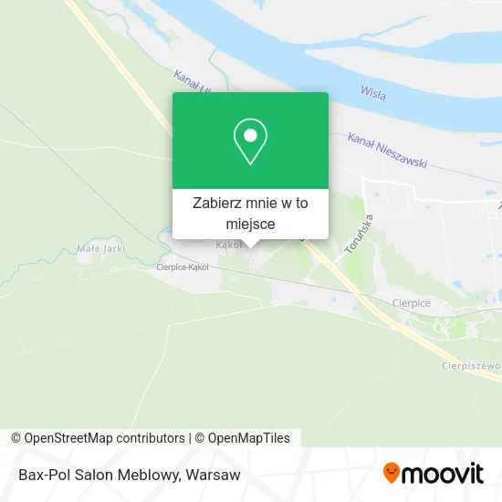Mapa Bax-Pol Salon Meblowy