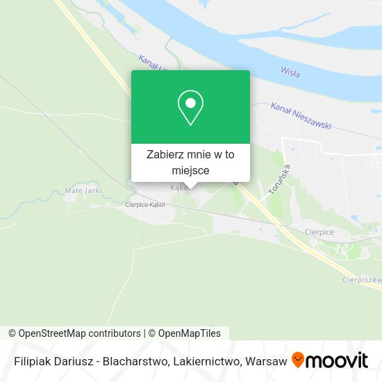 Mapa Filipiak Dariusz - Blacharstwo, Lakiernictwo