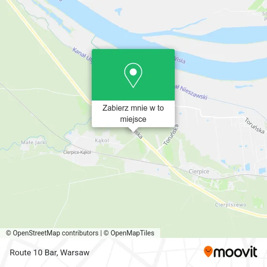 Mapa Route 10 Bar