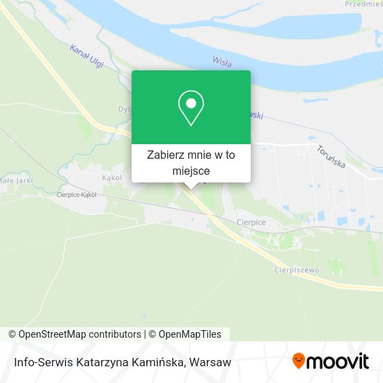 Mapa Info-Serwis Katarzyna Kamińska