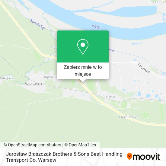 Mapa Jarosław Błaszczak Brothers & Sons Best Handling Transport Co