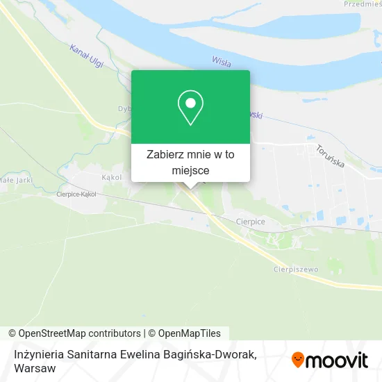 Mapa Inżynieria Sanitarna Ewelina Bagińska-Dworak