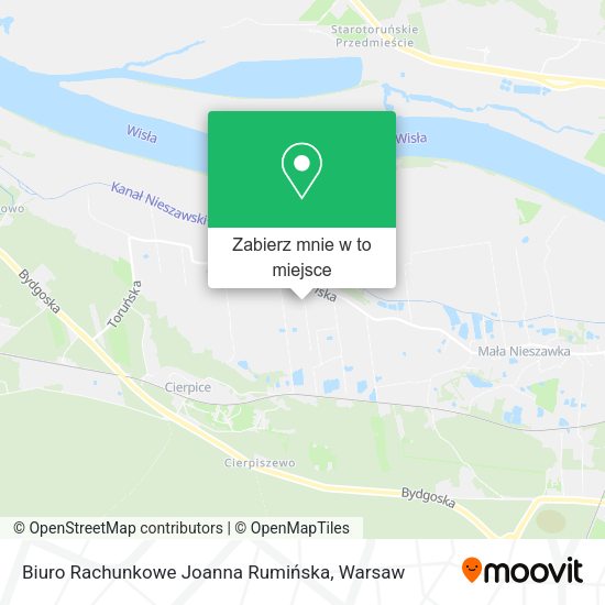 Mapa Biuro Rachunkowe Joanna Rumińska