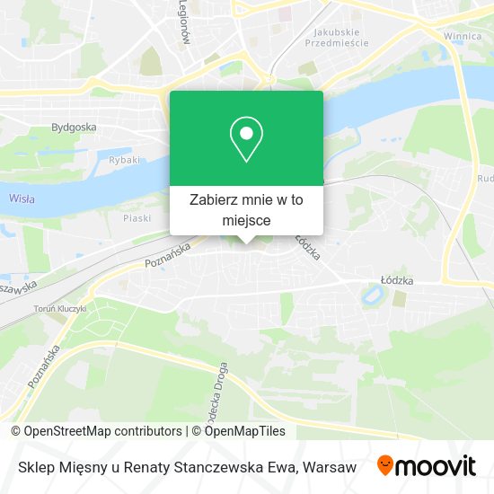 Mapa Sklep Mięsny u Renaty Stanczewska Ewa