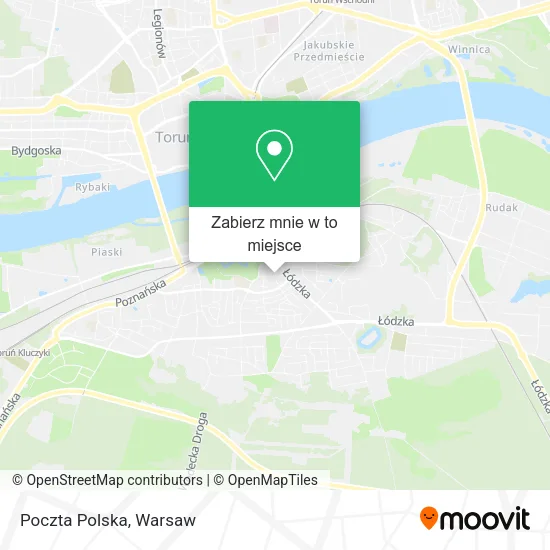 Mapa Poczta Polska