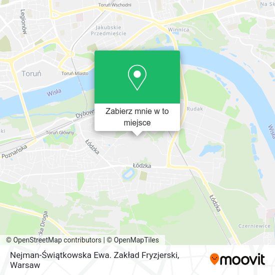 Mapa Nejman-Świątkowska Ewa. Zakład Fryzjerski