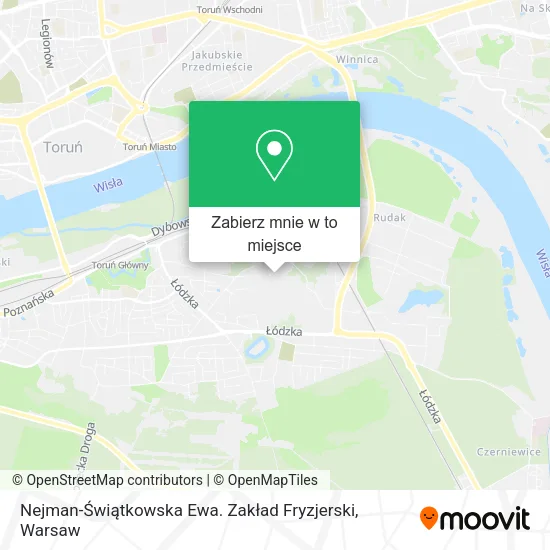 Mapa Nejman-Świątkowska Ewa. Zakład Fryzjerski