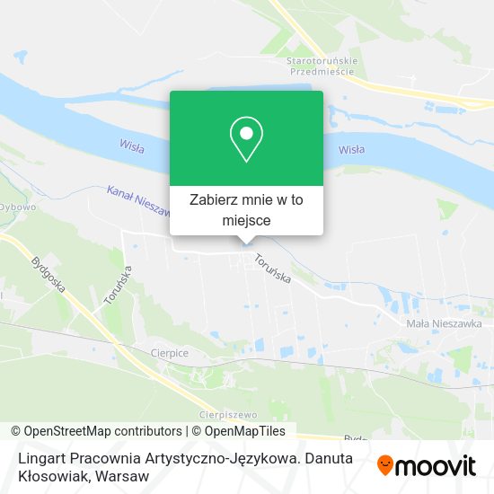 Mapa Lingart Pracownia Artystyczno-Językowa. Danuta Kłosowiak