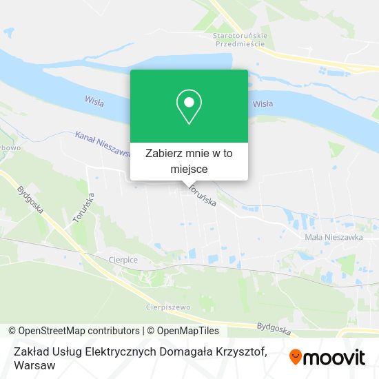 Mapa Zakład Usług Elektrycznych Domagała Krzysztof