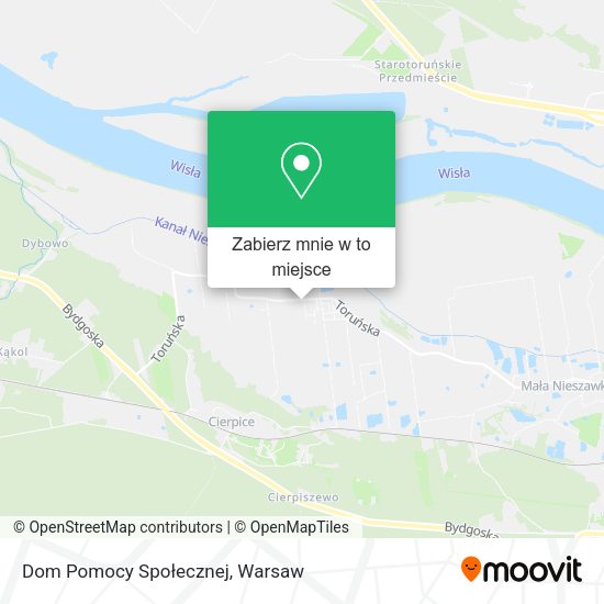 Mapa Dom Pomocy Społecznej