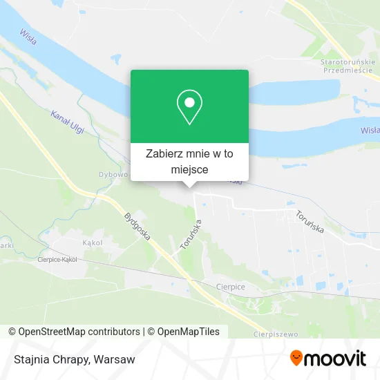 Mapa Stajnia Chrapy