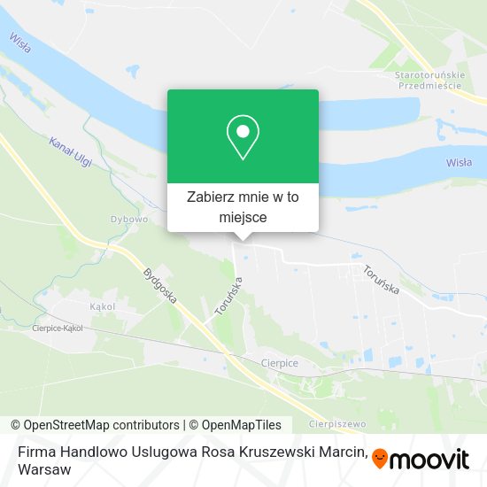 Mapa Firma Handlowo Uslugowa Rosa Kruszewski Marcin