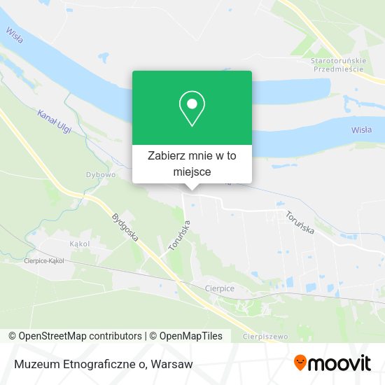 Mapa Muzeum Etnograficzne o