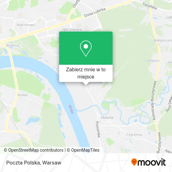 Mapa Poczta Polska