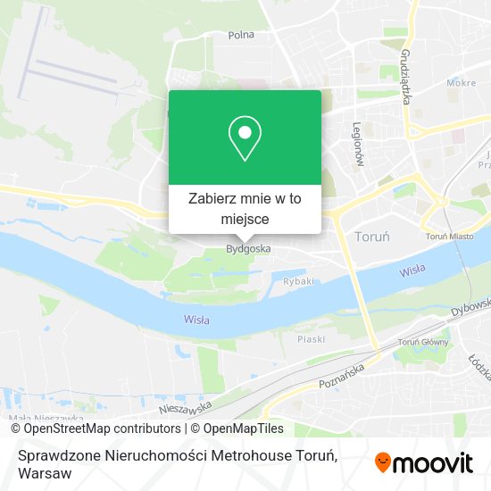 Mapa Sprawdzone Nieruchomości Metrohouse Toruń