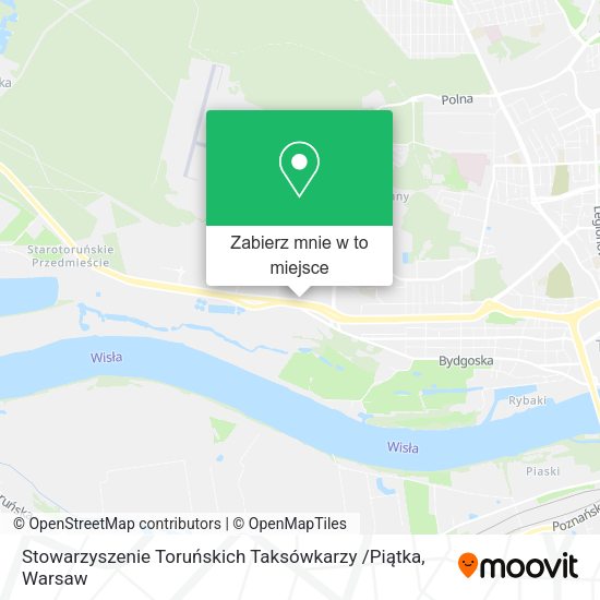 Mapa Stowarzyszenie Toruńskich Taksówkarzy /Piątka