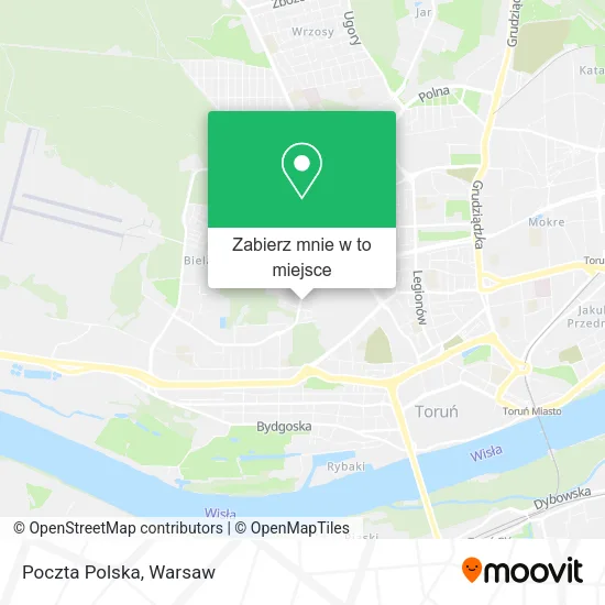 Mapa Poczta Polska